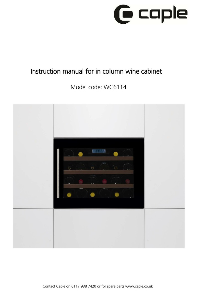Caple WC6114 instruction manual