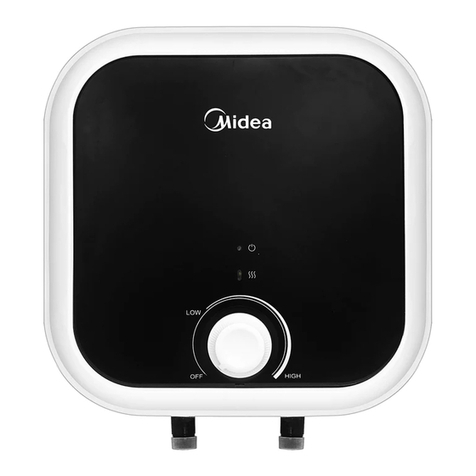 Midea D10-20VD instruction manual