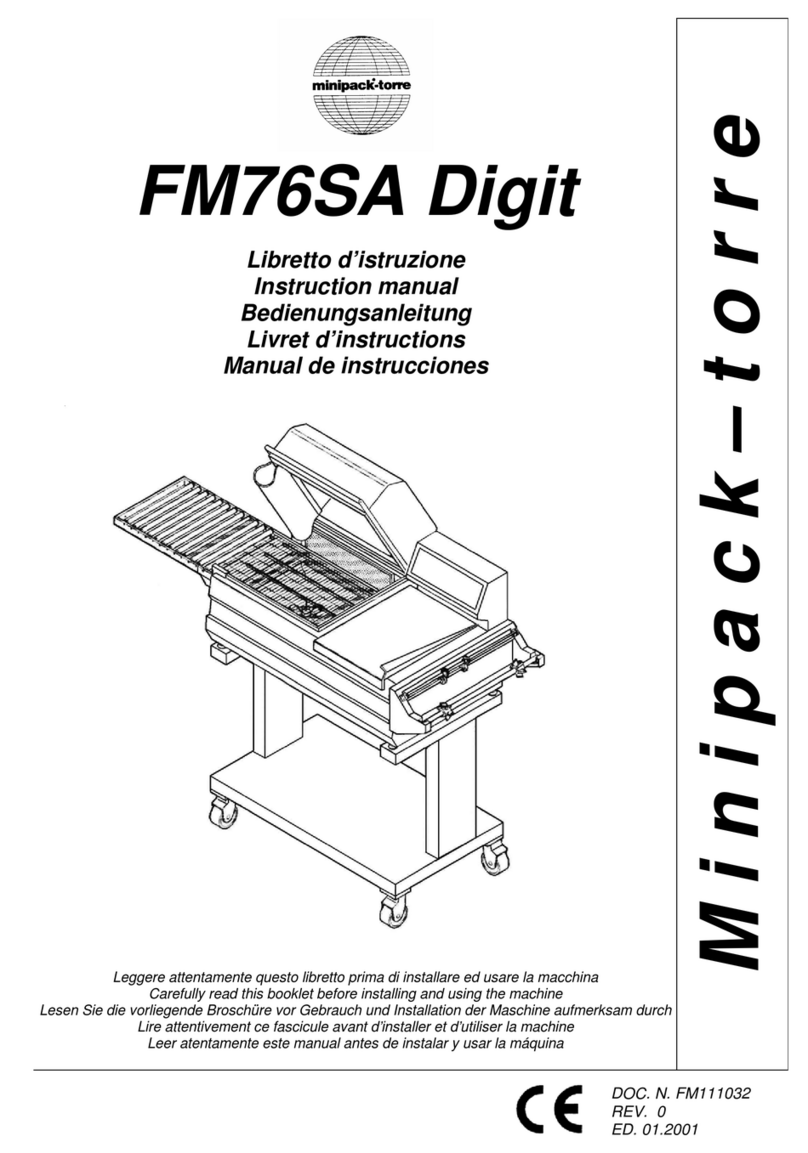 Minipack-Torre FM76SA Digit User manual