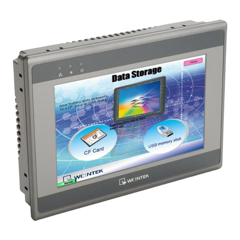weintek MT-508SV4 installation instructions