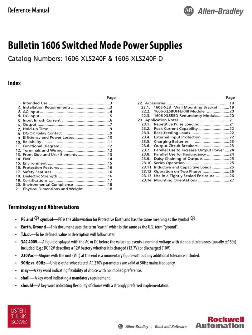 Allen-Bradley 1606-XLS240F User manual