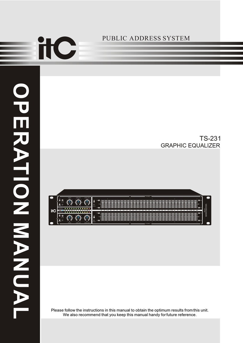 ITC TS-231 Operation manual