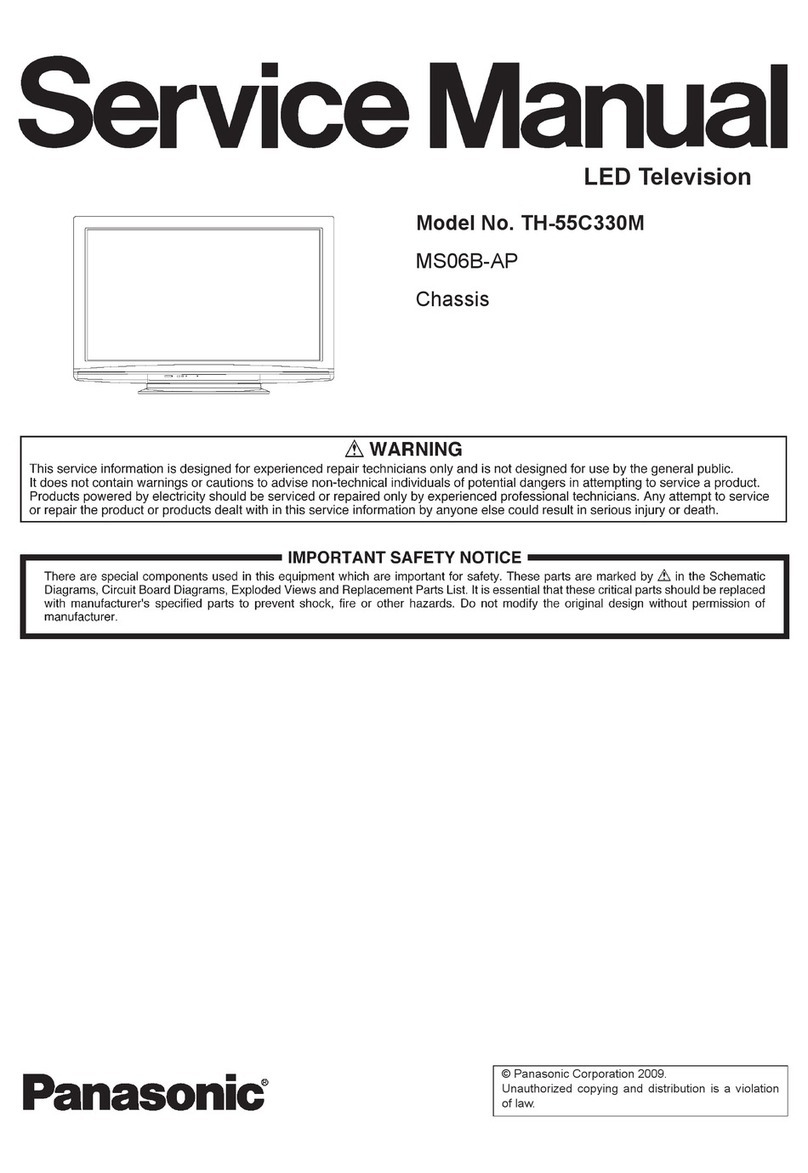 Panasonic TH-55C330M User manual