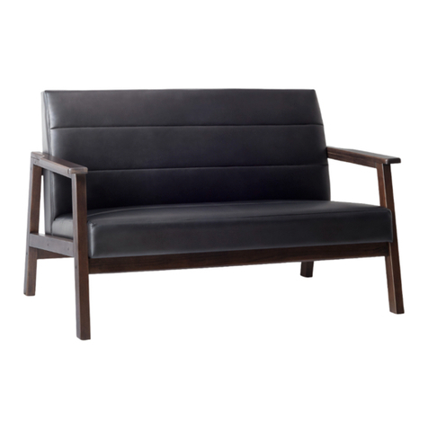 Better Homes and Gardens ELIAS LOVESEAT Assembly instructions Better Homes and Gardens ELIAS LOVESEAT Assembly instructions