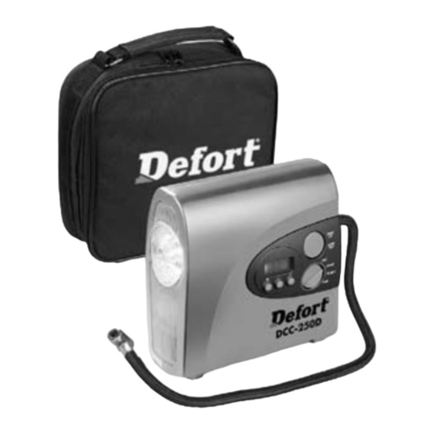 Defort DCC-250D user manual Defort DCC-250D user manual