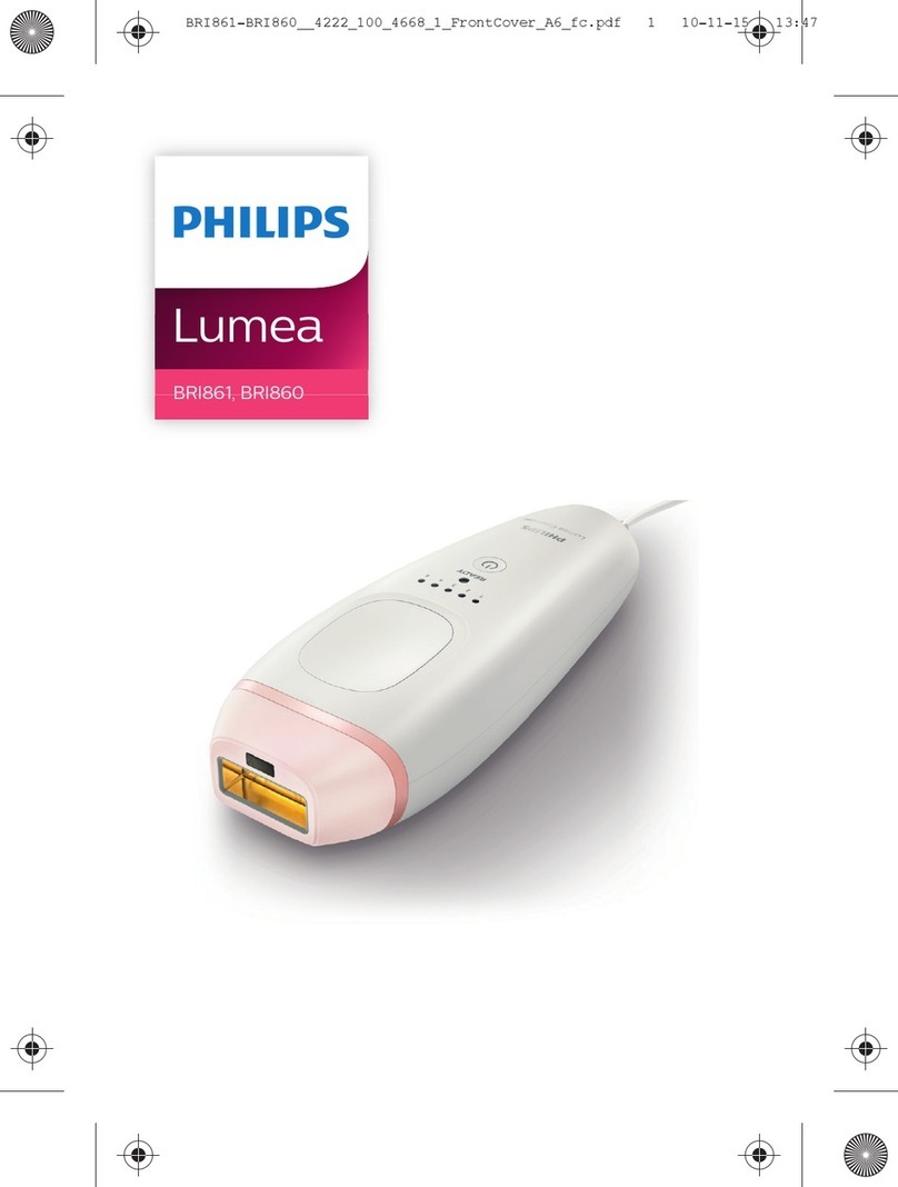 Philips Lumea BRI861/00 User manual