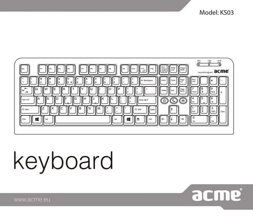 ACME KS-03 User manual