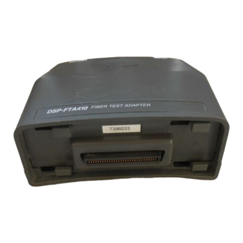 Fluke DSP-FTA440S user manual