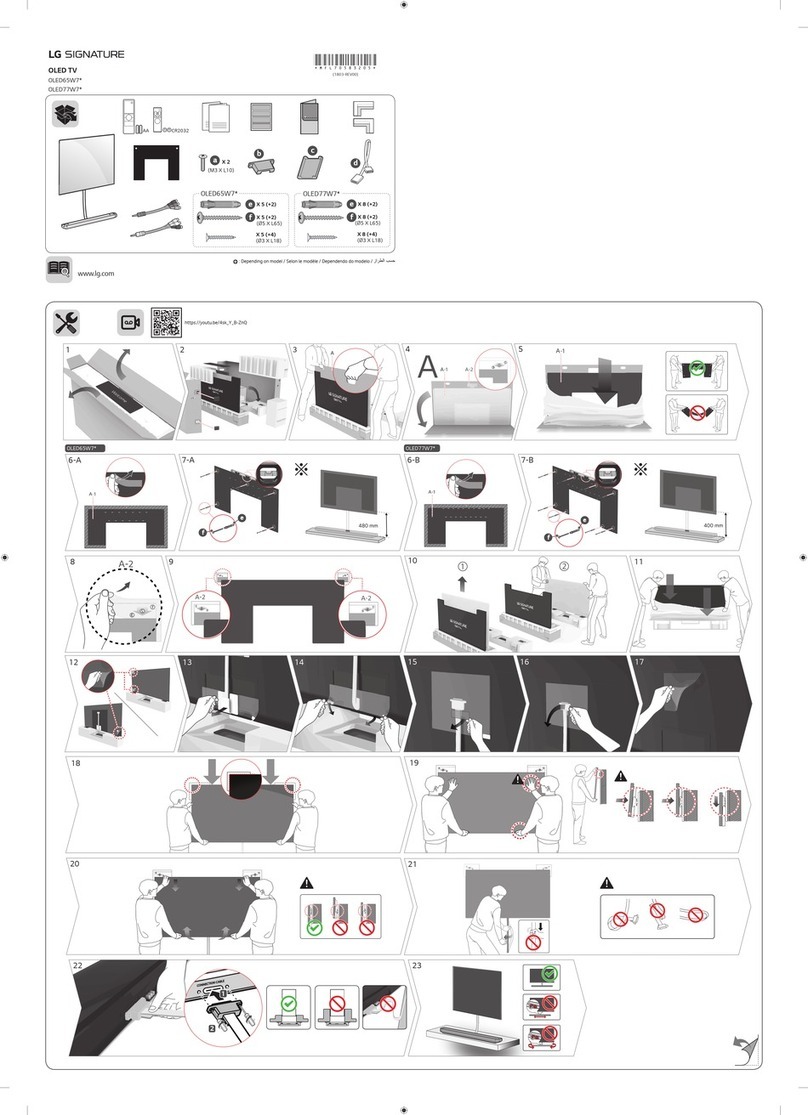 LG OLED77W7 Series User manual