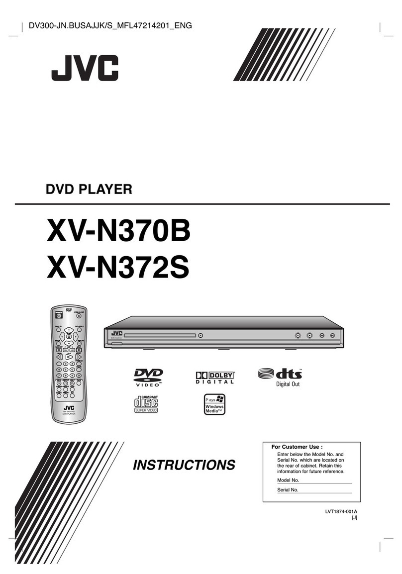 JVC XV-N372SJ User manual