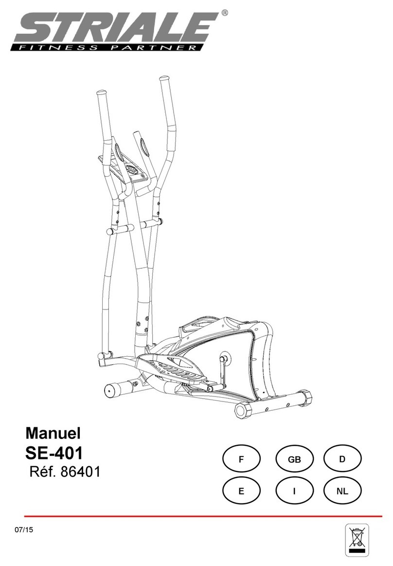CARE FITNESS Striale SE-401 manual