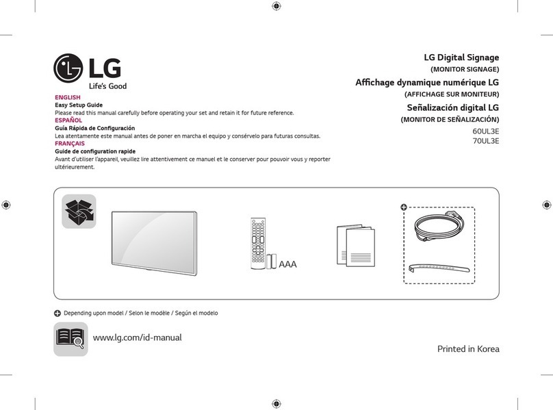 LG 70UL3E manual