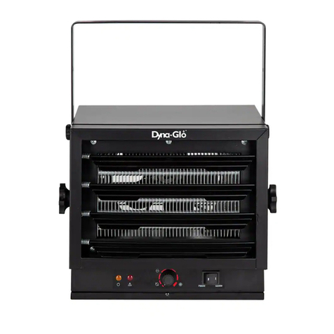Dyna-Glo EG7500DGC Installation and operating instructions