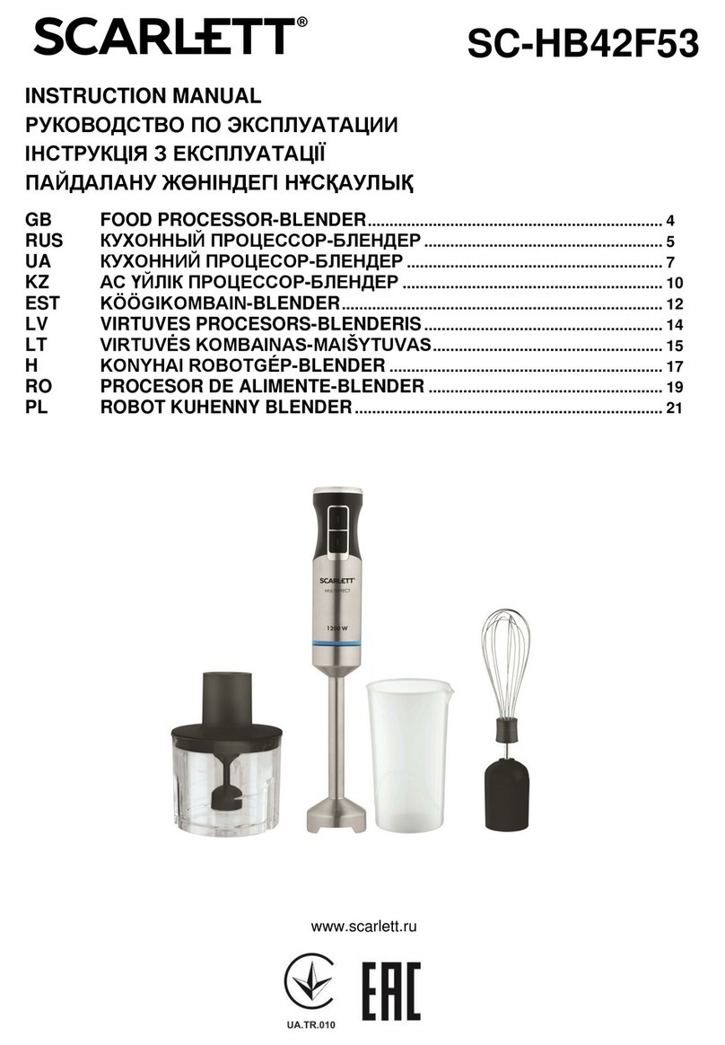 Scarlett SC-HB42F53 instruction manual