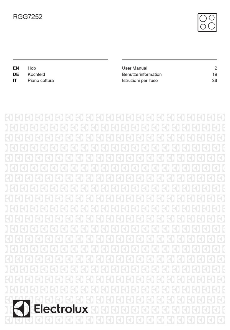 Electrolux RGG7252 User manual