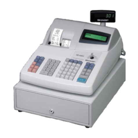Sharp XE-A301 User manual