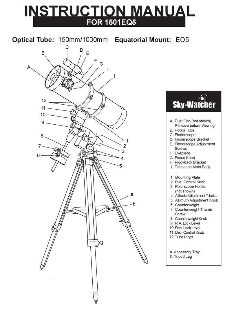 SKY-WATCHER 1501EQ5 User manual SKY-WATCHER 1501EQ5 User manual