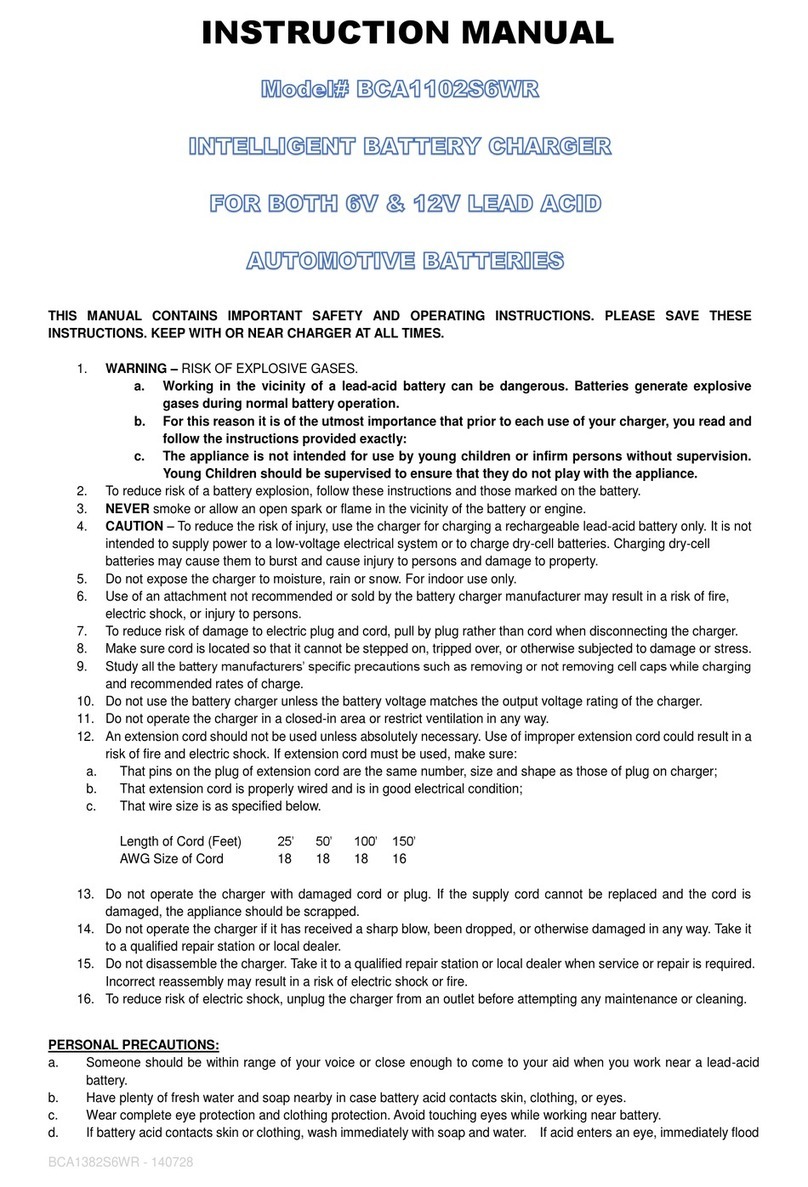 Battery Fighter BCA1102S6WR User manual