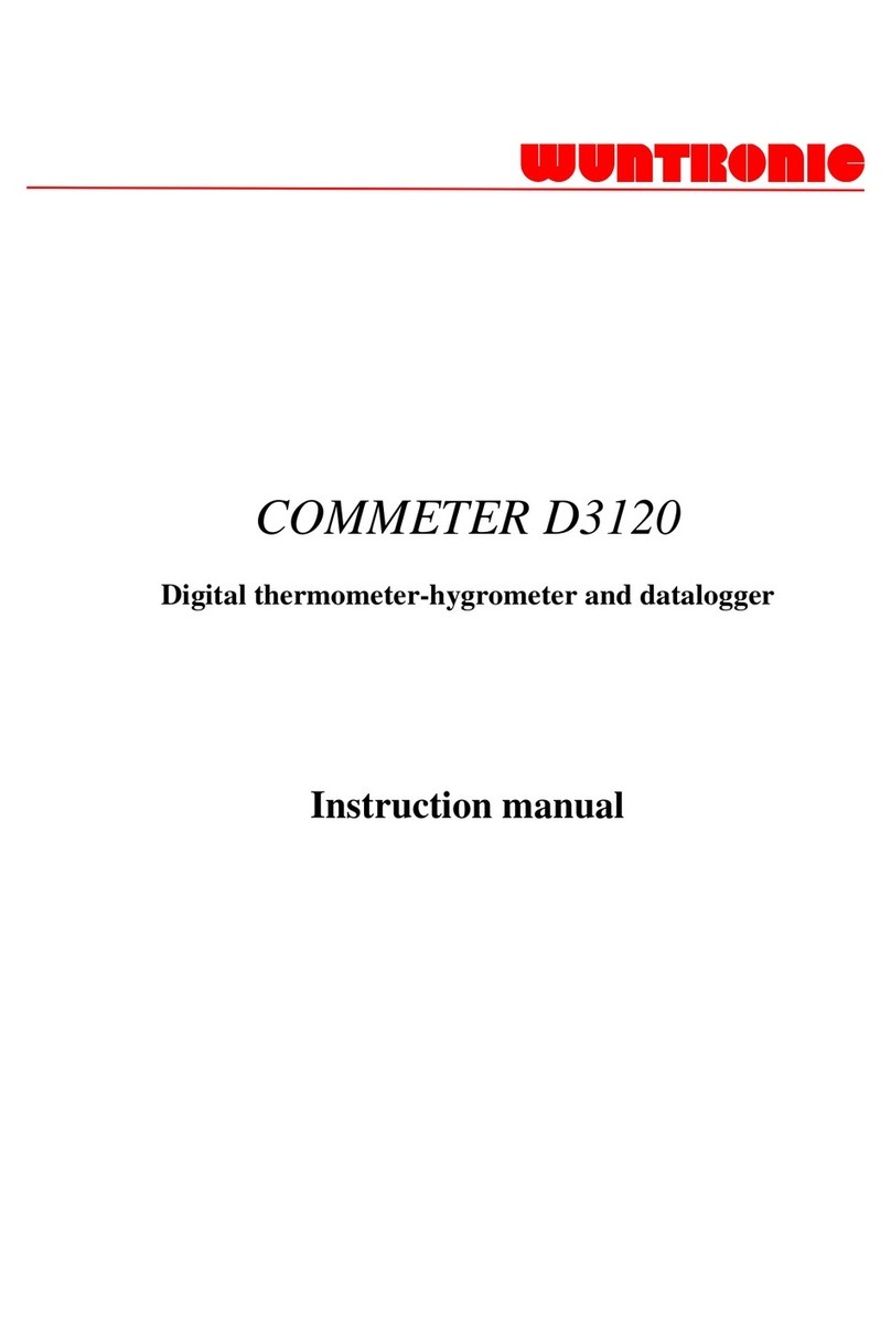 Wuntronic COMMETER D3120 User manual