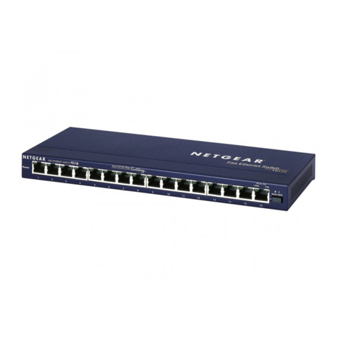 NETGEAR FS108 - ProSafe 10/100 Desktop Switch User manual