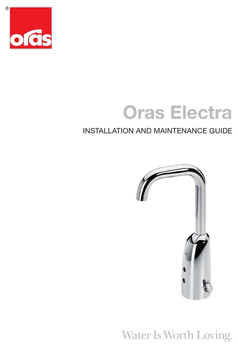 Oras Electra 6334FT Product manual Oras Electra 6334FT Product manual