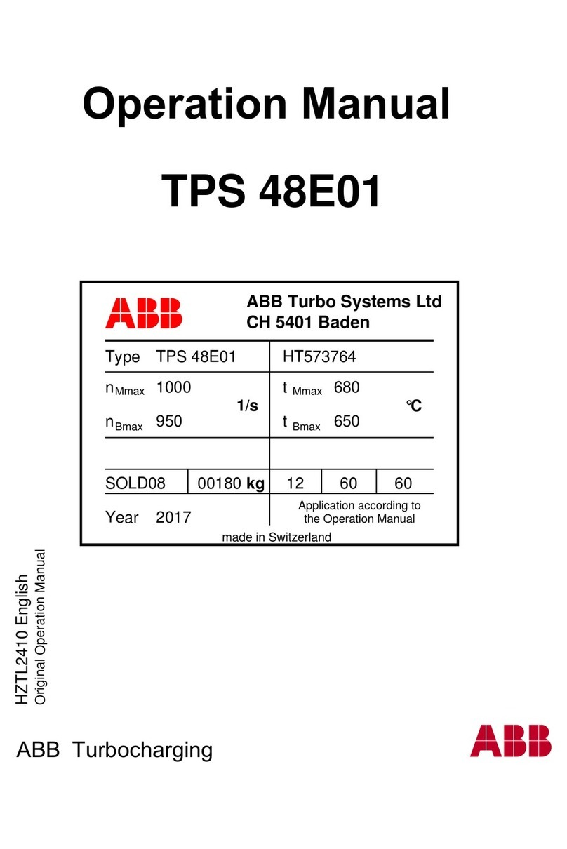 ABB HT573764 Operation manual