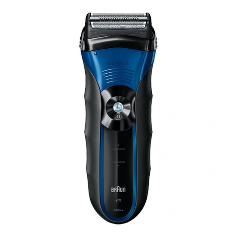 Braun 340s-4 User manual
