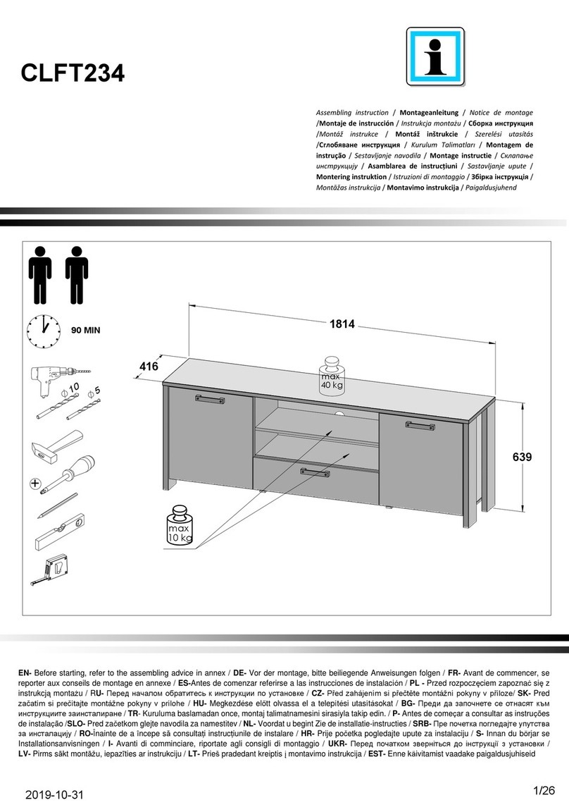 Forte CLFT234 User manual