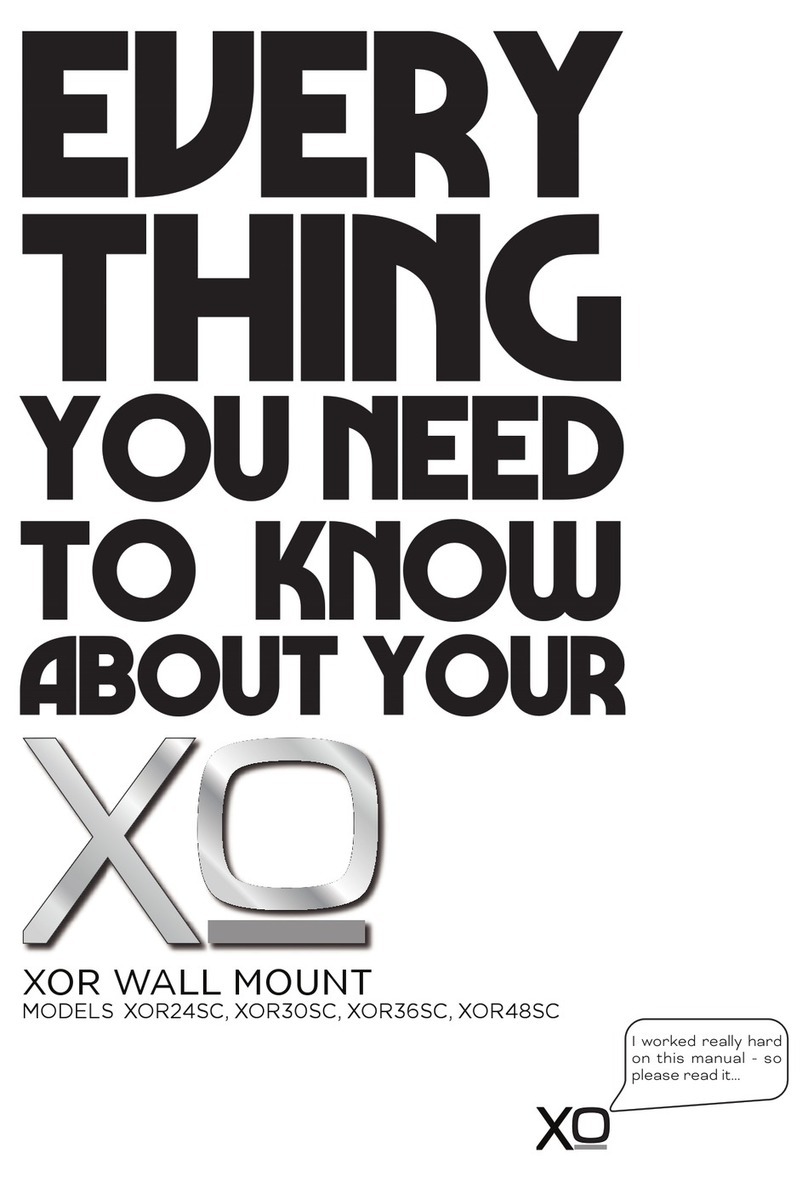 XO Appliance XOR24SC manual