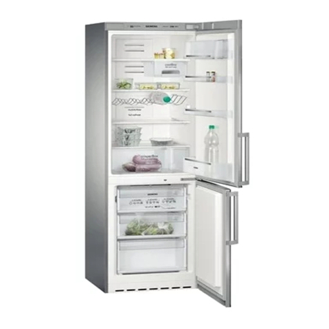 Siemens KG36NXI20 User manual