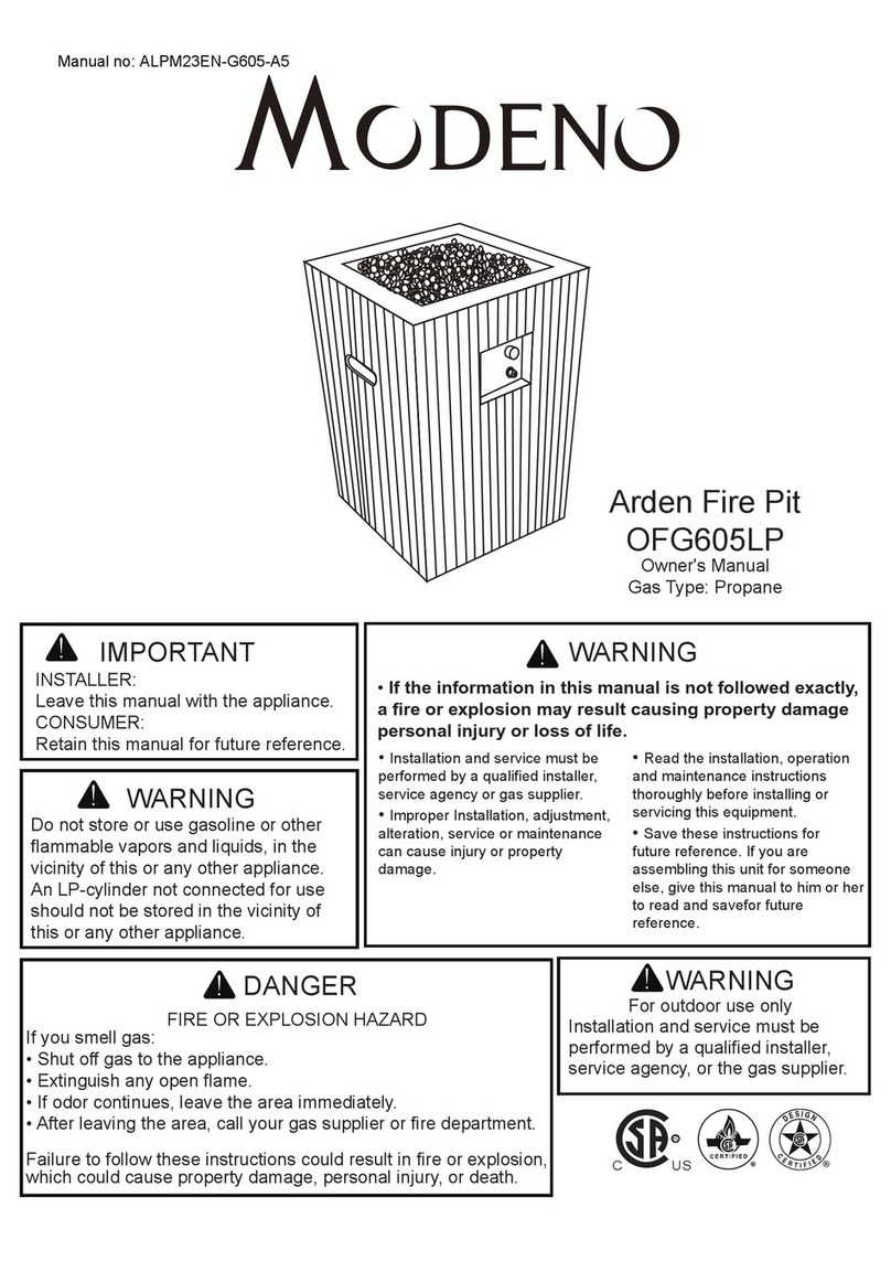 MODENO Arden User manual