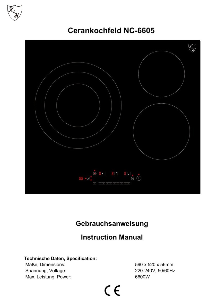 K&H NC-6605 instruction manual