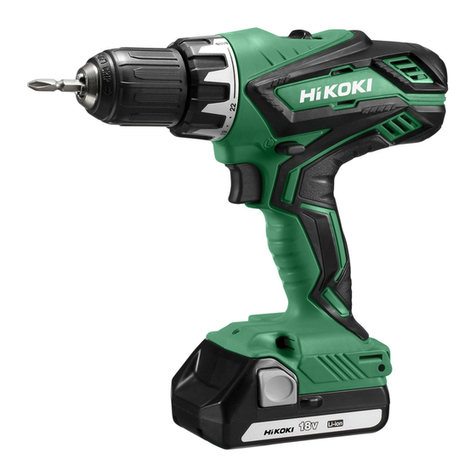 Hitachi Koki DS 14DJL Handling instructions