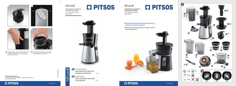 PITSOS GJP1300B user manual