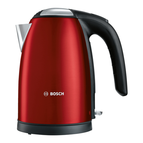 Bosch TWK7804 User manual