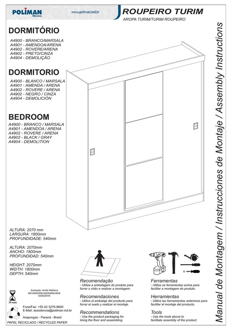 Poliman TURIM A4900 User manual
