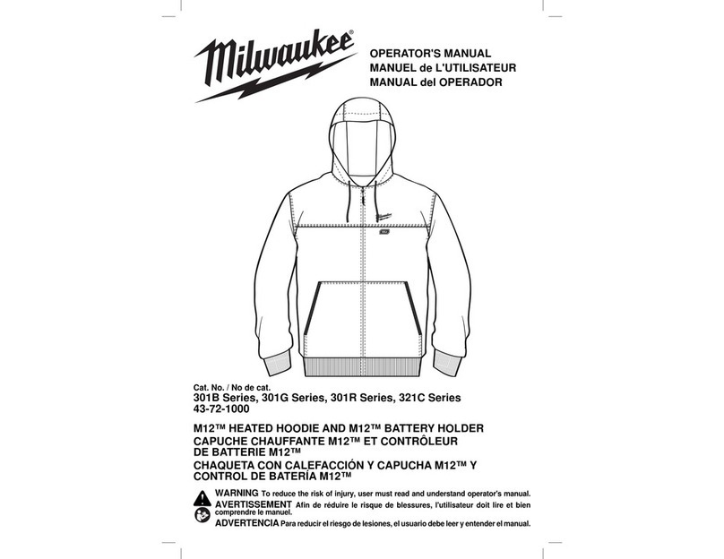 Milwaukee M12 301B Series Operator's manual