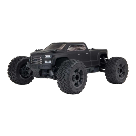 Arrma BIG ROCK CREW CAB 4X4 3S BLX Specification sheet