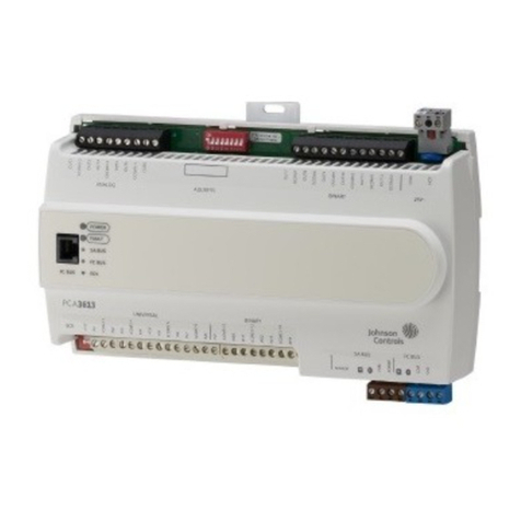 Johnson Controls PCA3613 User manual
