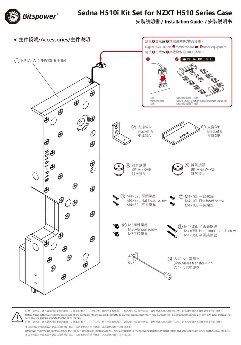 Bitspower Sedna H510i User manual