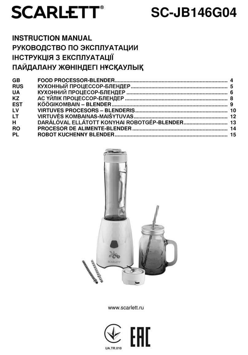 Scarlett SC-JB146G04 User manual