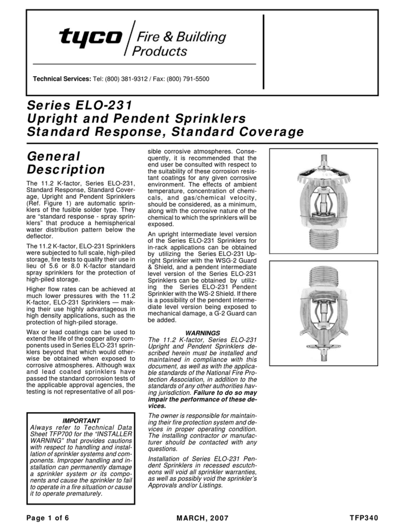 Tyco ELO-231 Series User manual