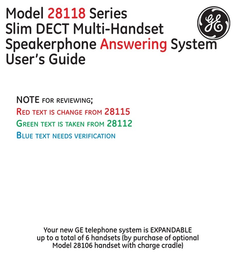 GE 2-8111A User manual