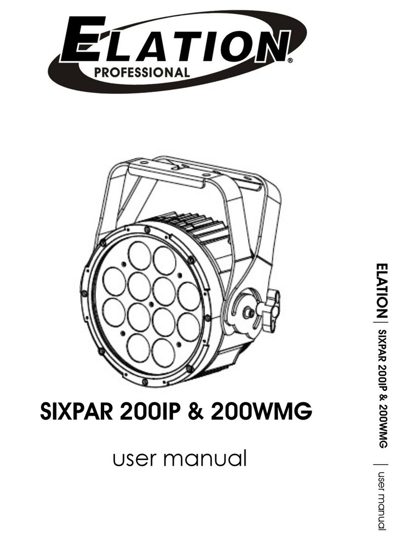 Elation SIXPAR 200WMG user manual