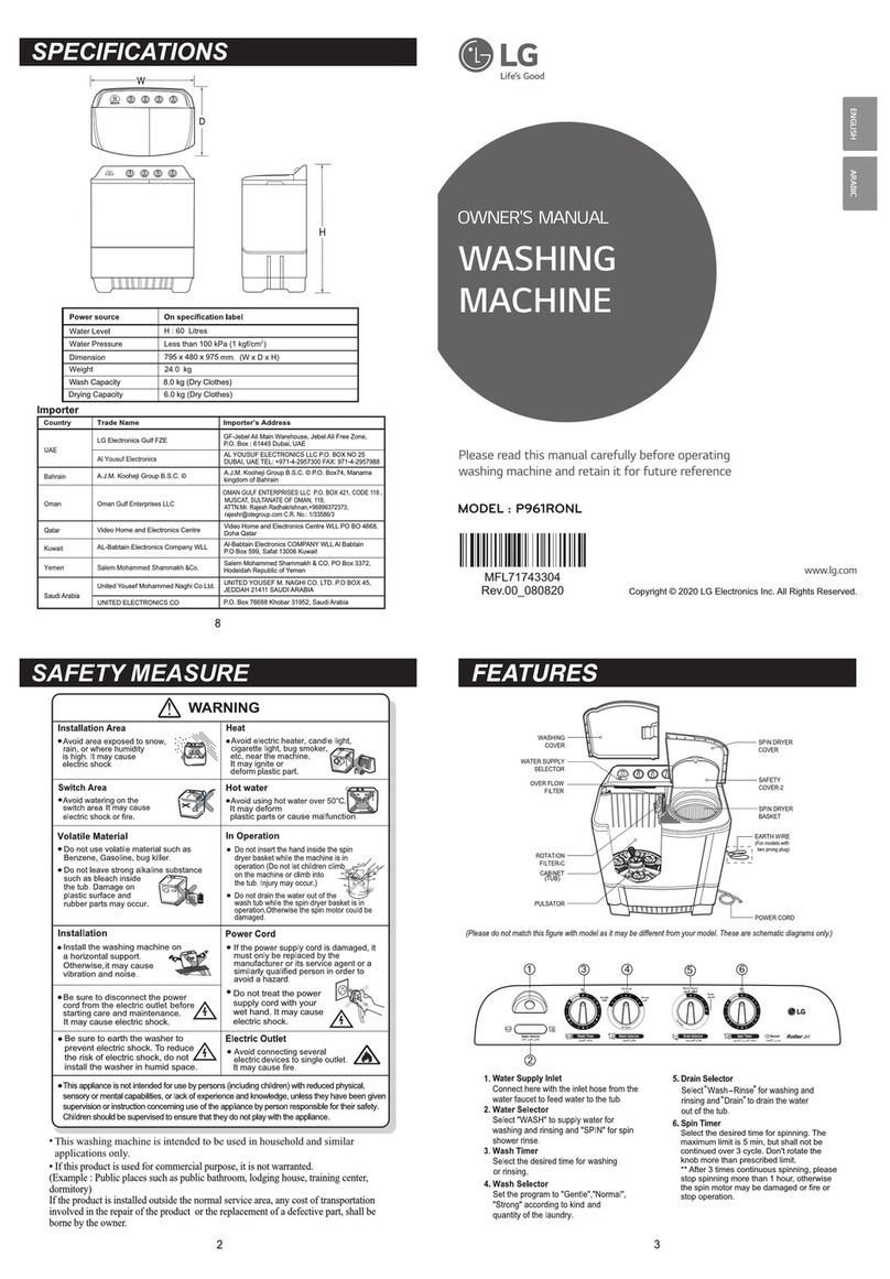 LG P961RONL owner's manual