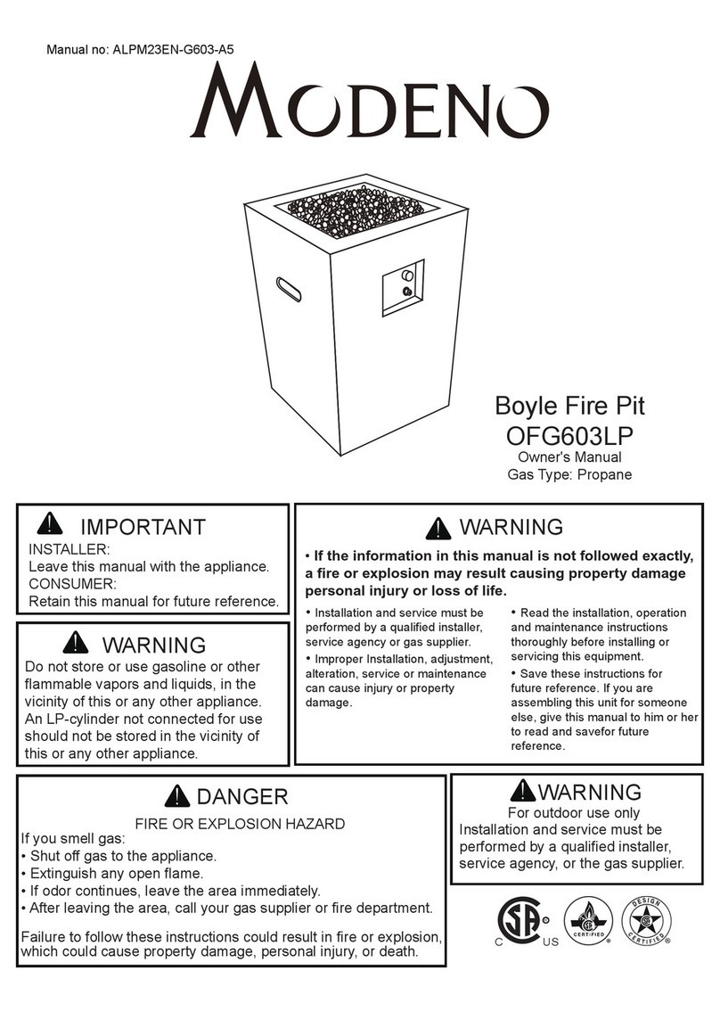 MODENO Boyle User manual
