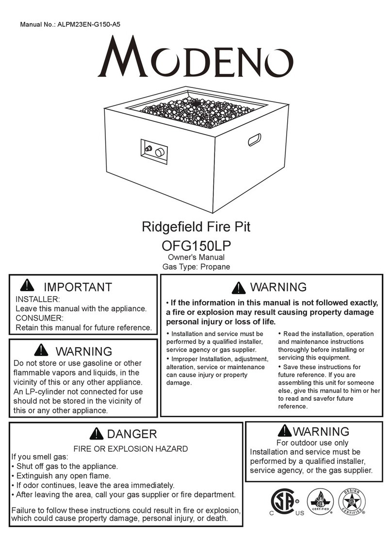 MODENO Ridgefield User manual