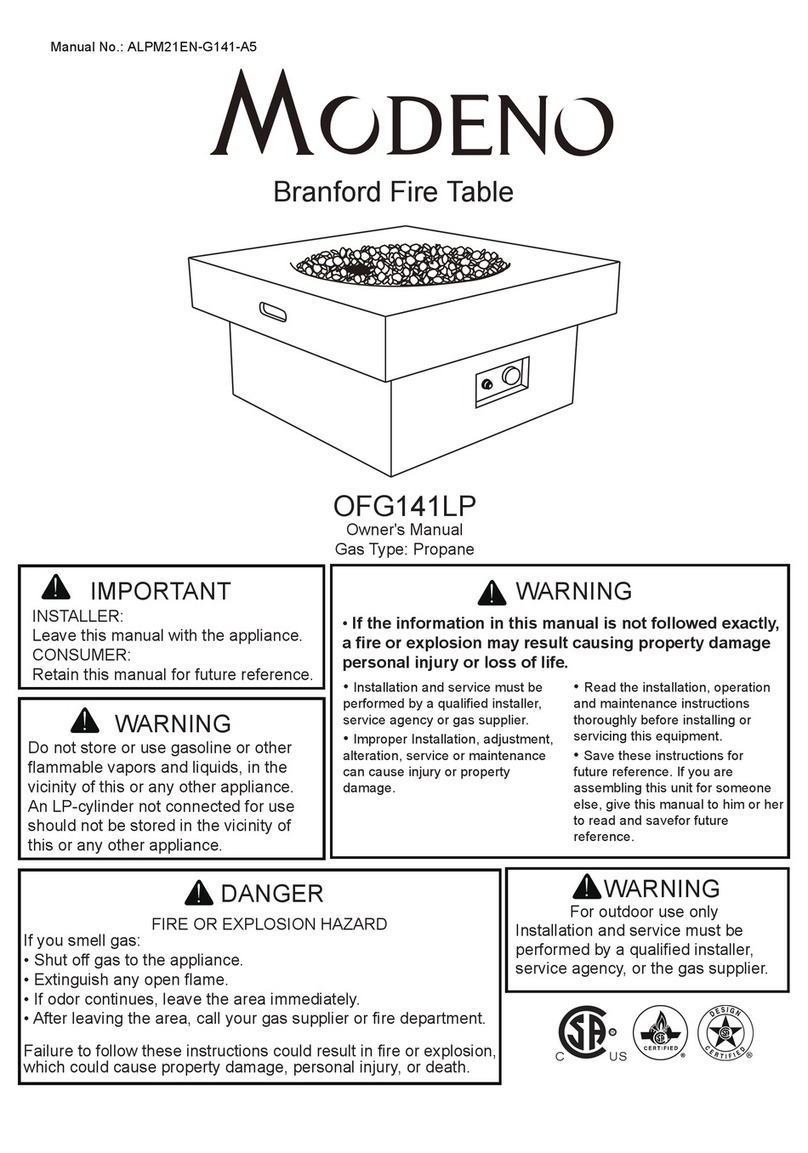 MODENO Branford User manual