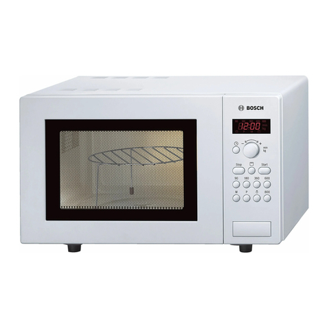 Bosch HMT75G421R instruction manual