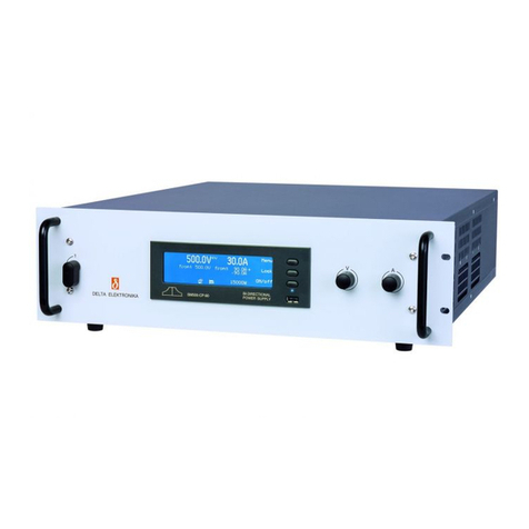 Delta Elektronika SM70-CP-450 User manual